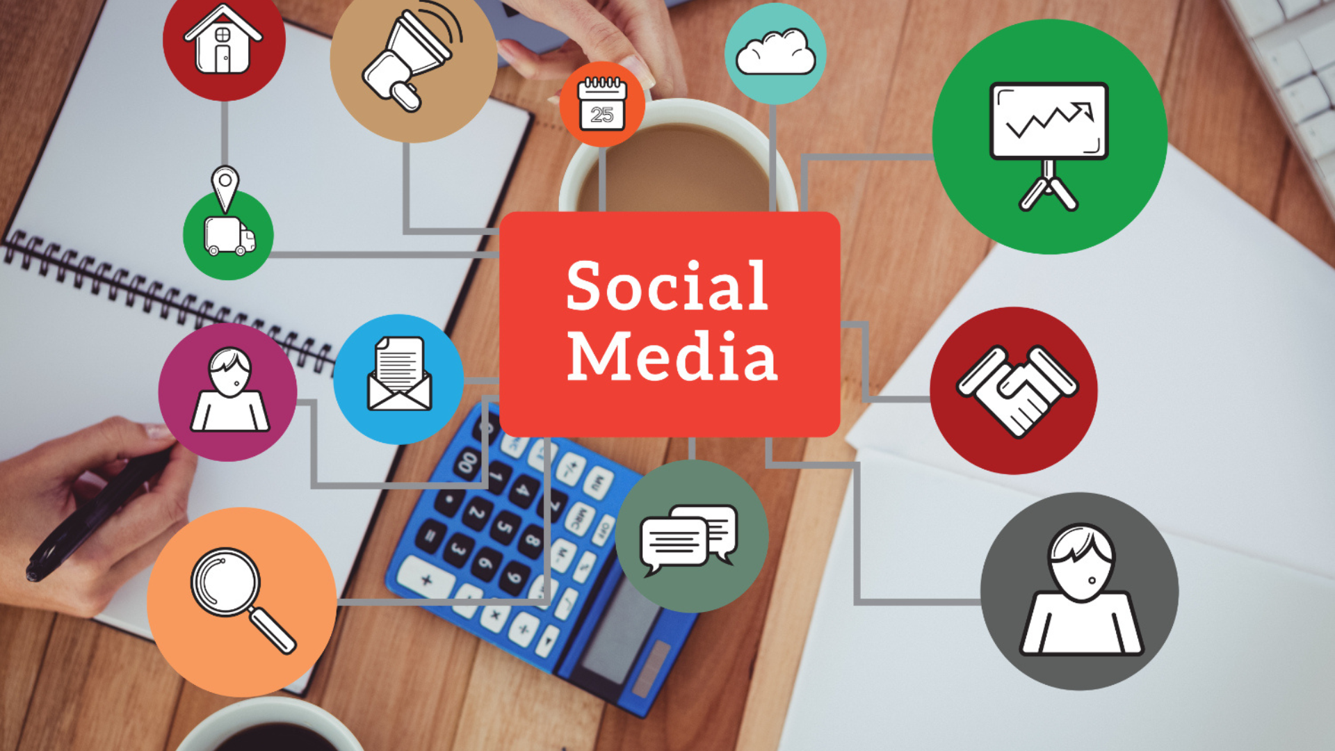 إدارة حسابات التواصل الاجتماعي